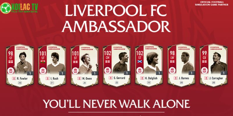 Những tượng đài huyền thoại Liverpool Những tượng đài huyền thoại Liverpool